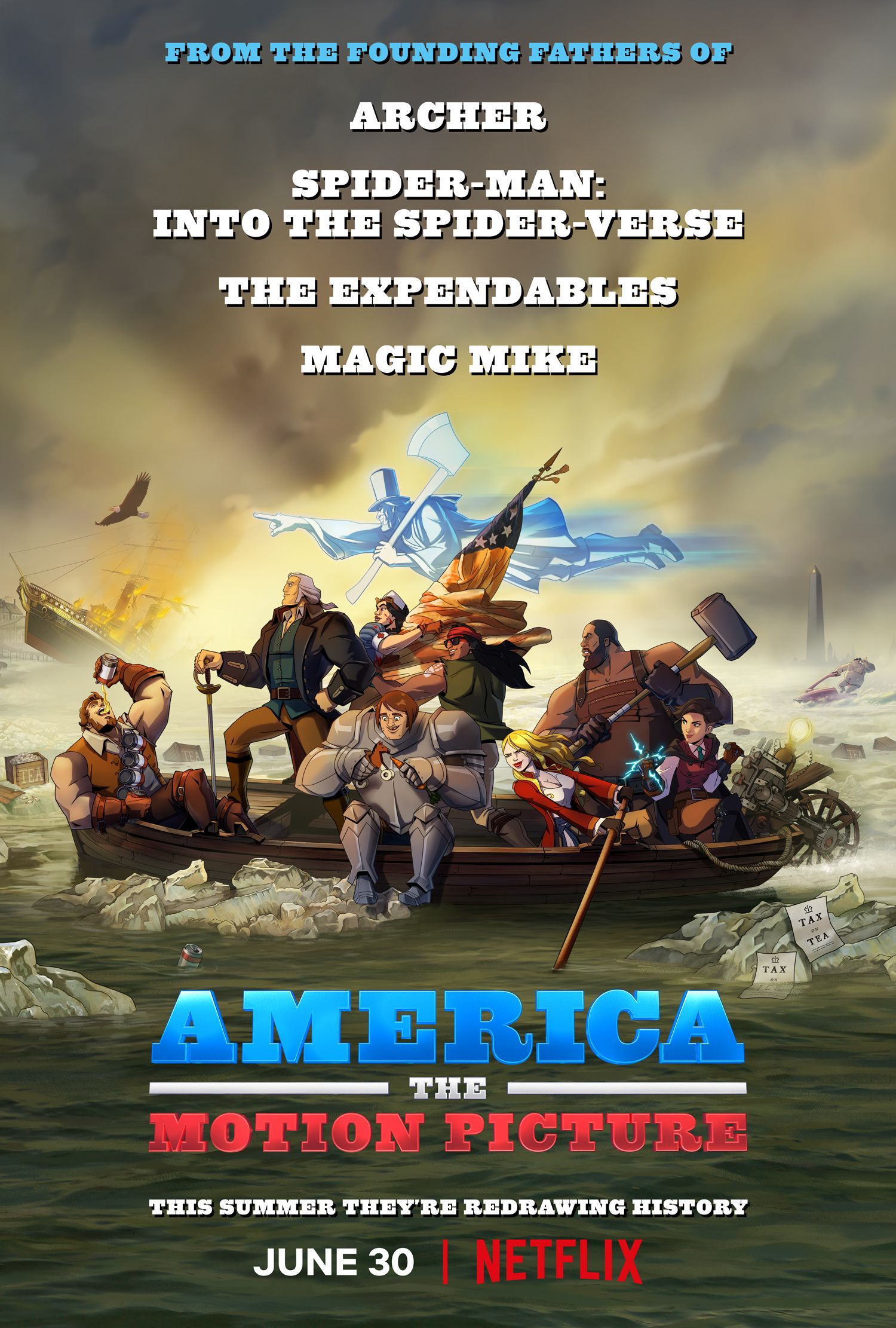 America The Motion Picture Poster