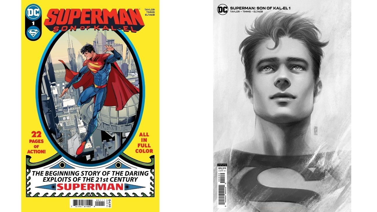 Superman: Son of Kal-El comic covers #1