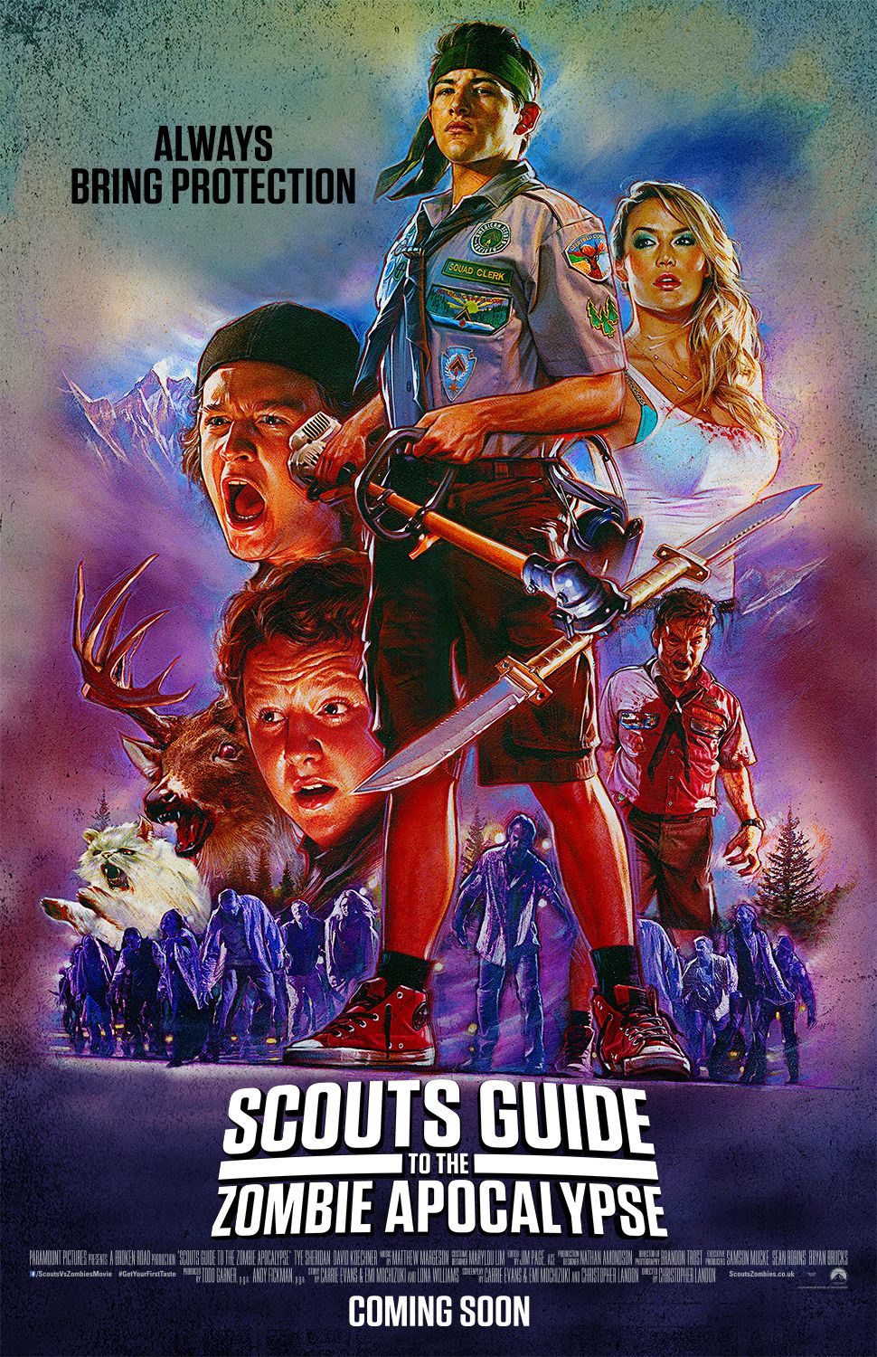 Scout's Guide to the Zombie Apocalypse Poster