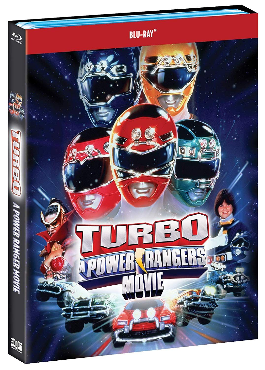 Turbo: A Power Rangers Movie blu-ray cover