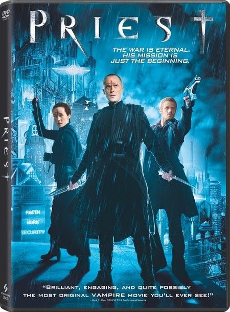 Priest 3D Blu-ray artwork
