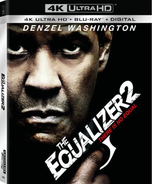 The Equalizer 2 4K cover art