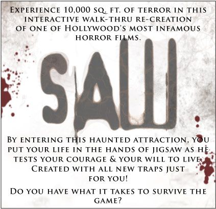 Live Saw Haunted Attraction