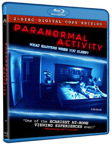 Paranormal Activity Blu-ray Art