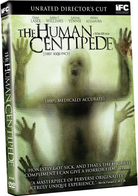 The Human Centipede DVD Artwork