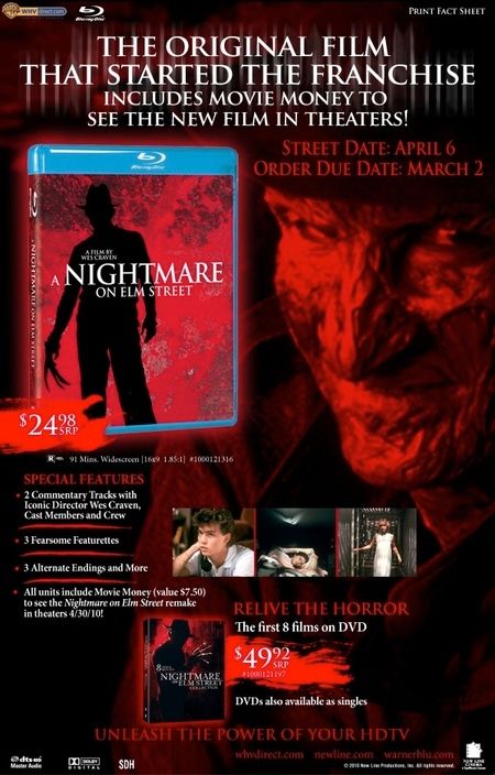 A Nightmare on Elm Street press ad