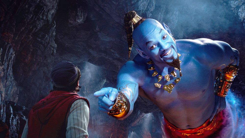 Aladdin 2019 Will Smith Genie