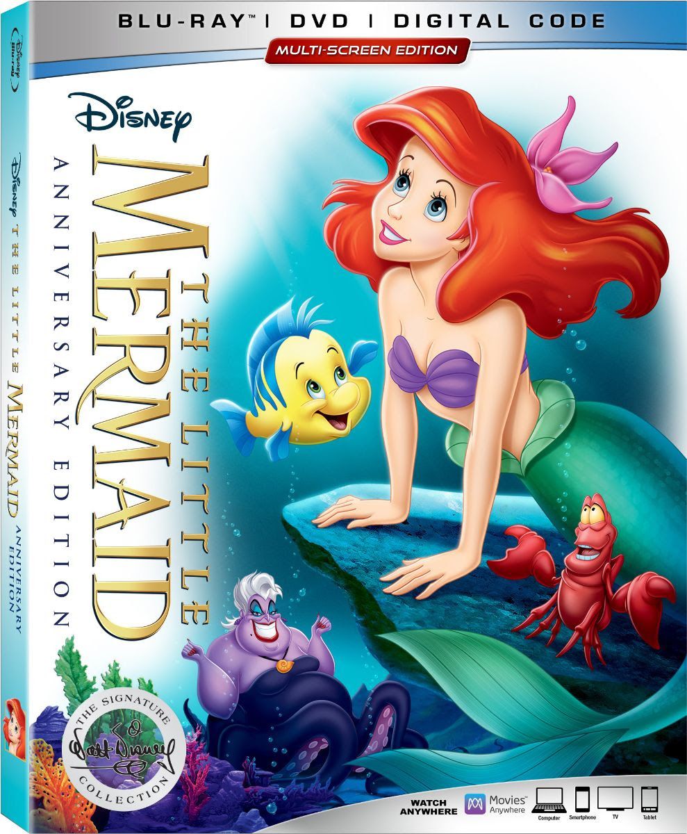 Little Mermaid 4K Ultra HD cover art