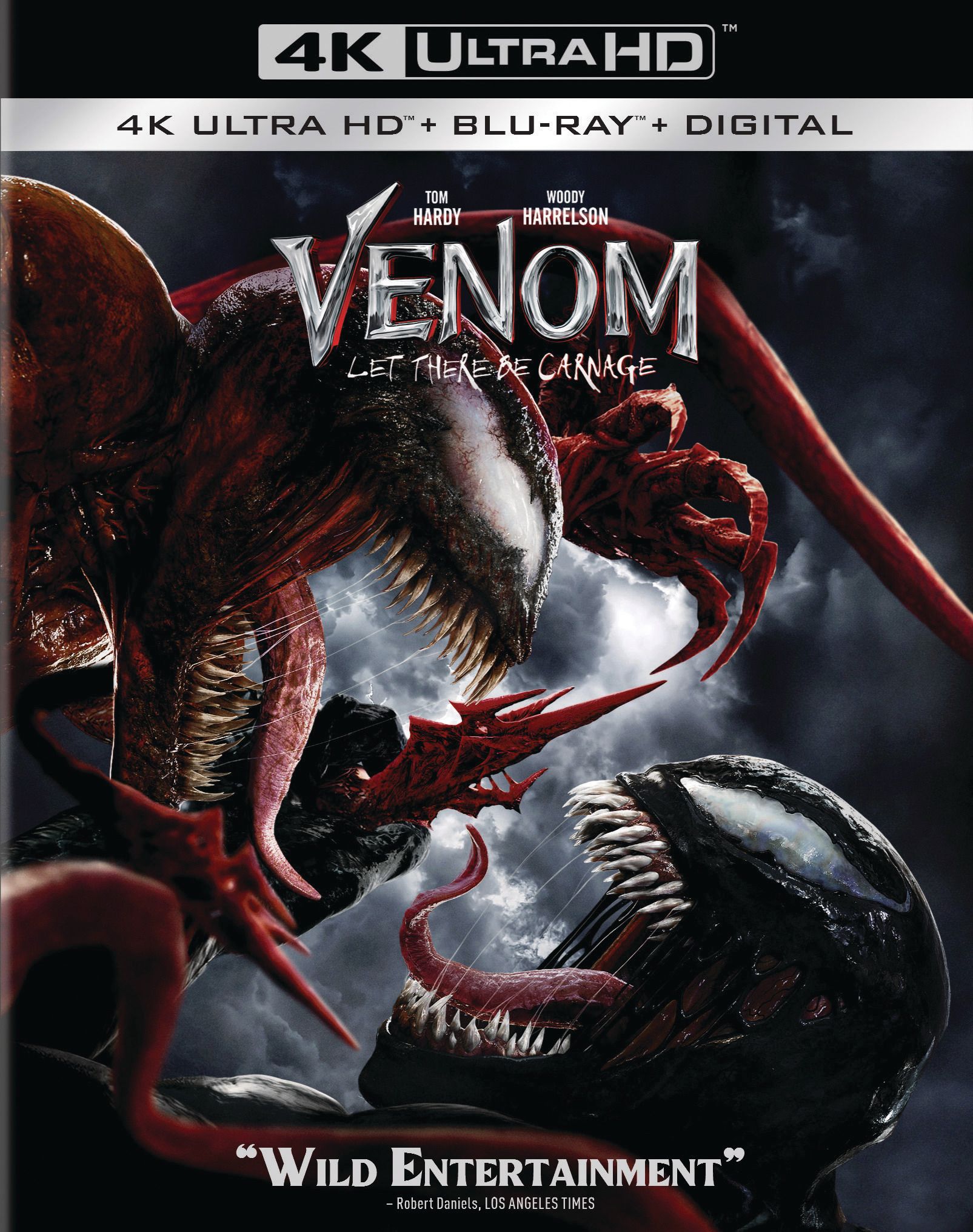 Arte de portada de Venom 2 4K
