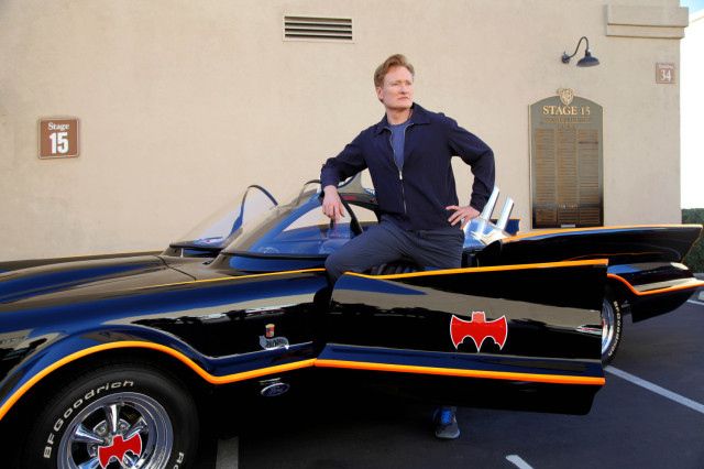 Conan and the Batmobile