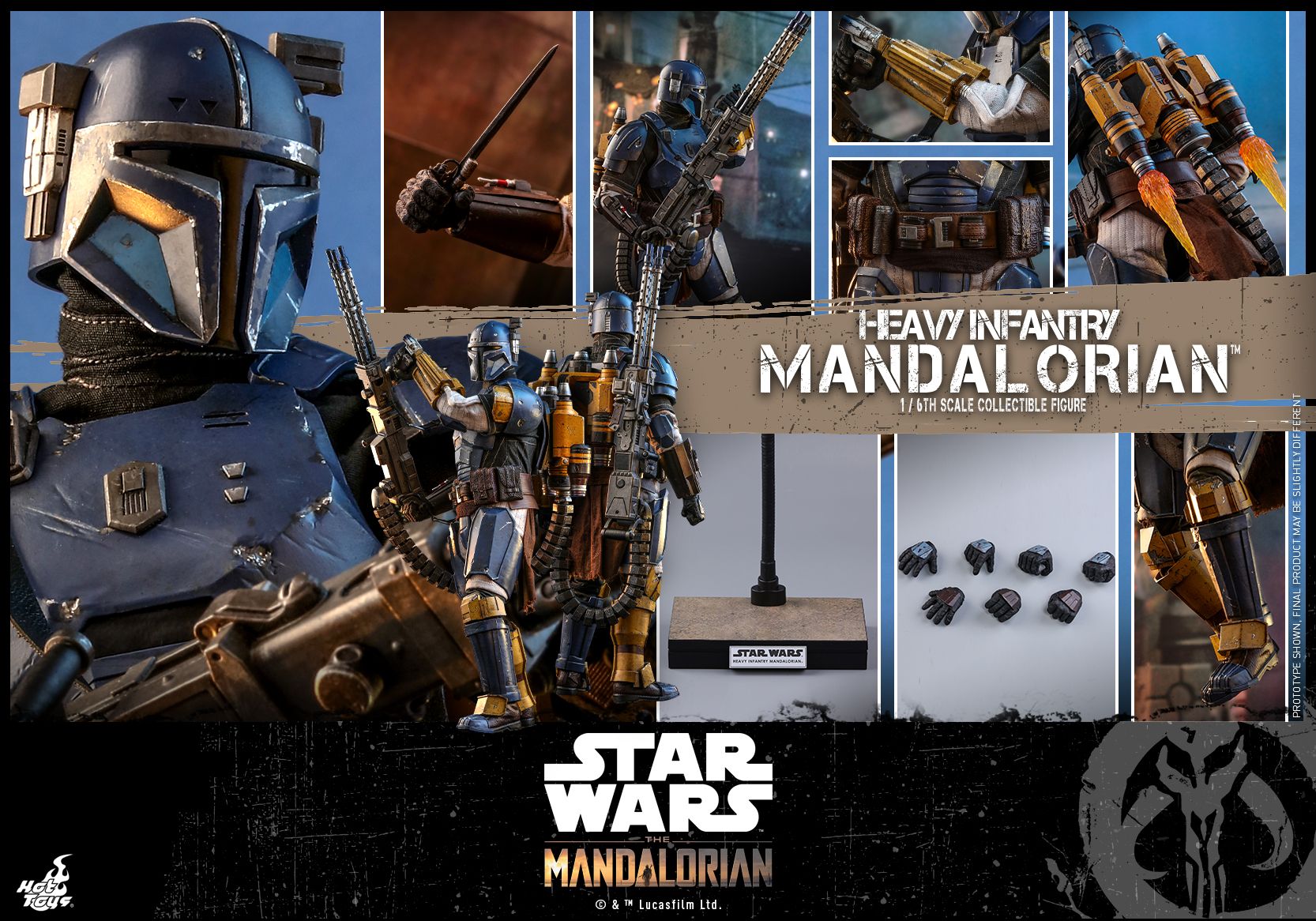 The Mandalorian Heavy Infantry Hot Toys