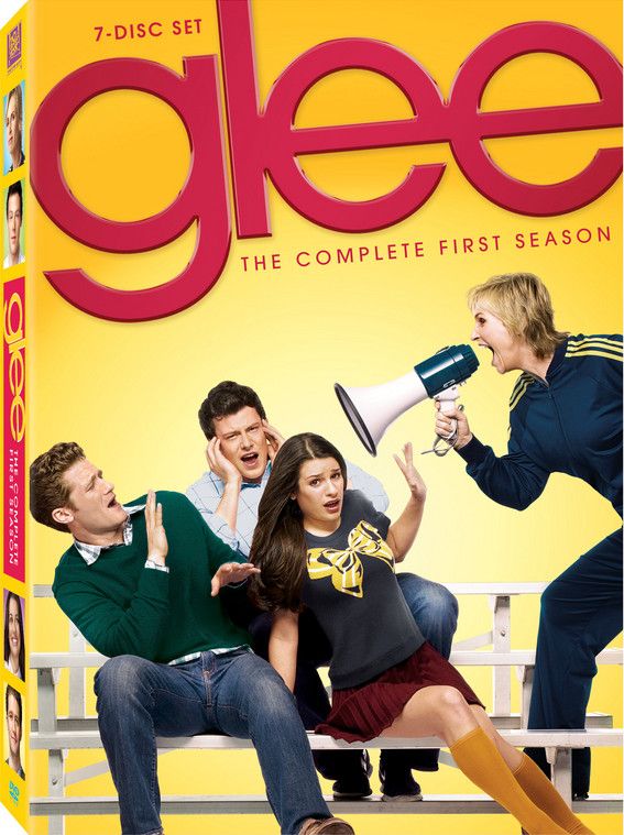 Glee: The Complete First Season DVD cover art