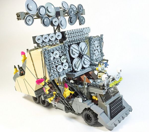 Mad Max Fury Road Lego Vehicle 2