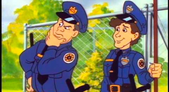 Police Academy cartoon