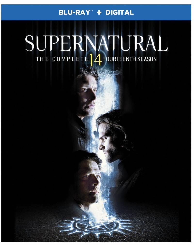 Supernatural Season 14 Blu-ray cover art
