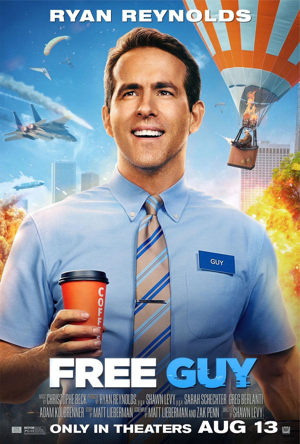 Free Guy Character Poster #1