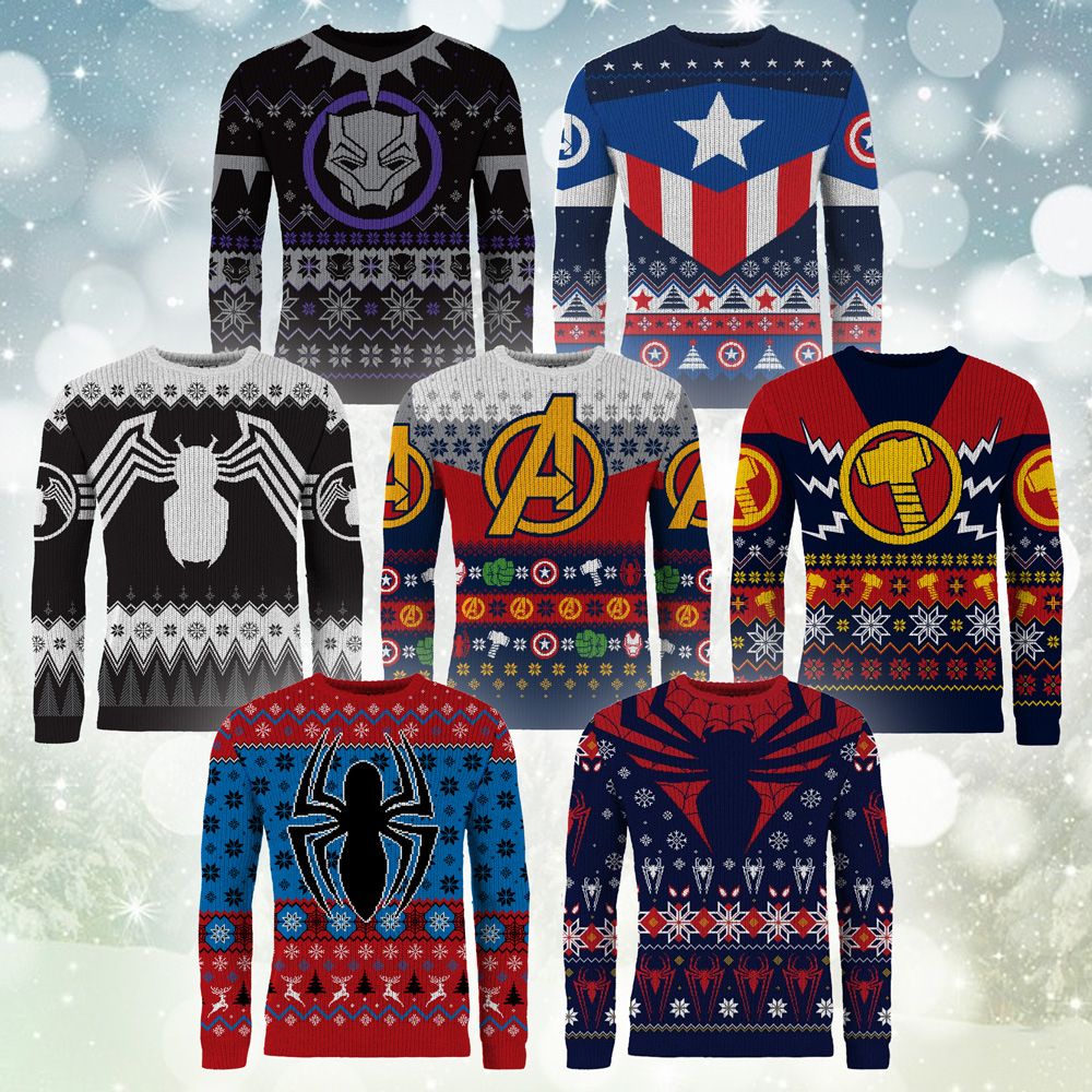 Marvel Ugly Christmas Sweaters #2