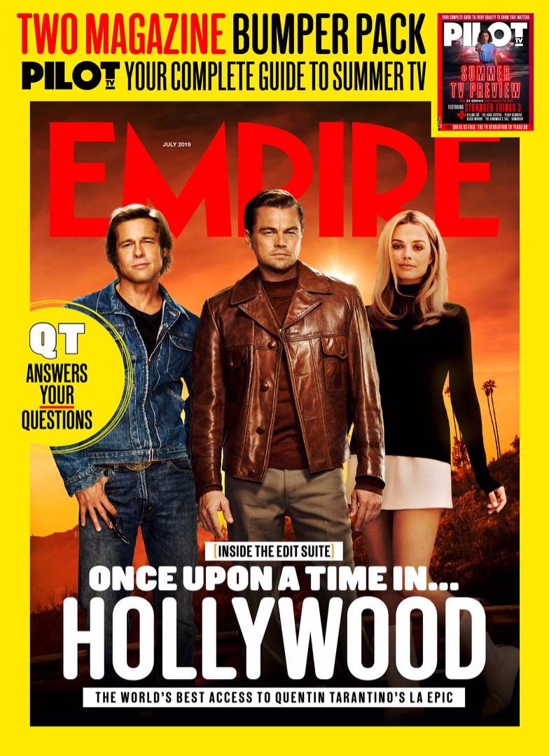 Once Upon a Time in Hollywood Empire Cover