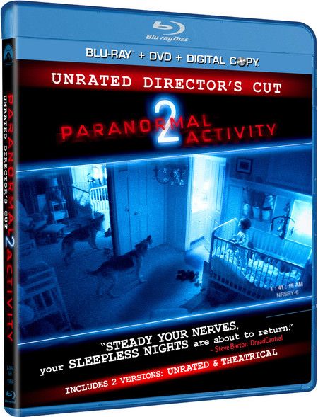 Paranormal Activity 2 DVD artwork