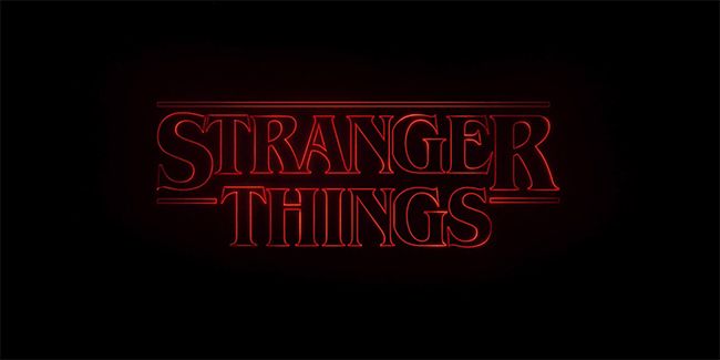 Stranger Things Title Sequence