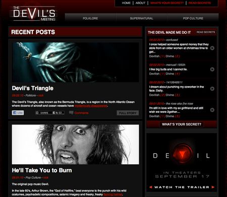 Devil Movie Website #1