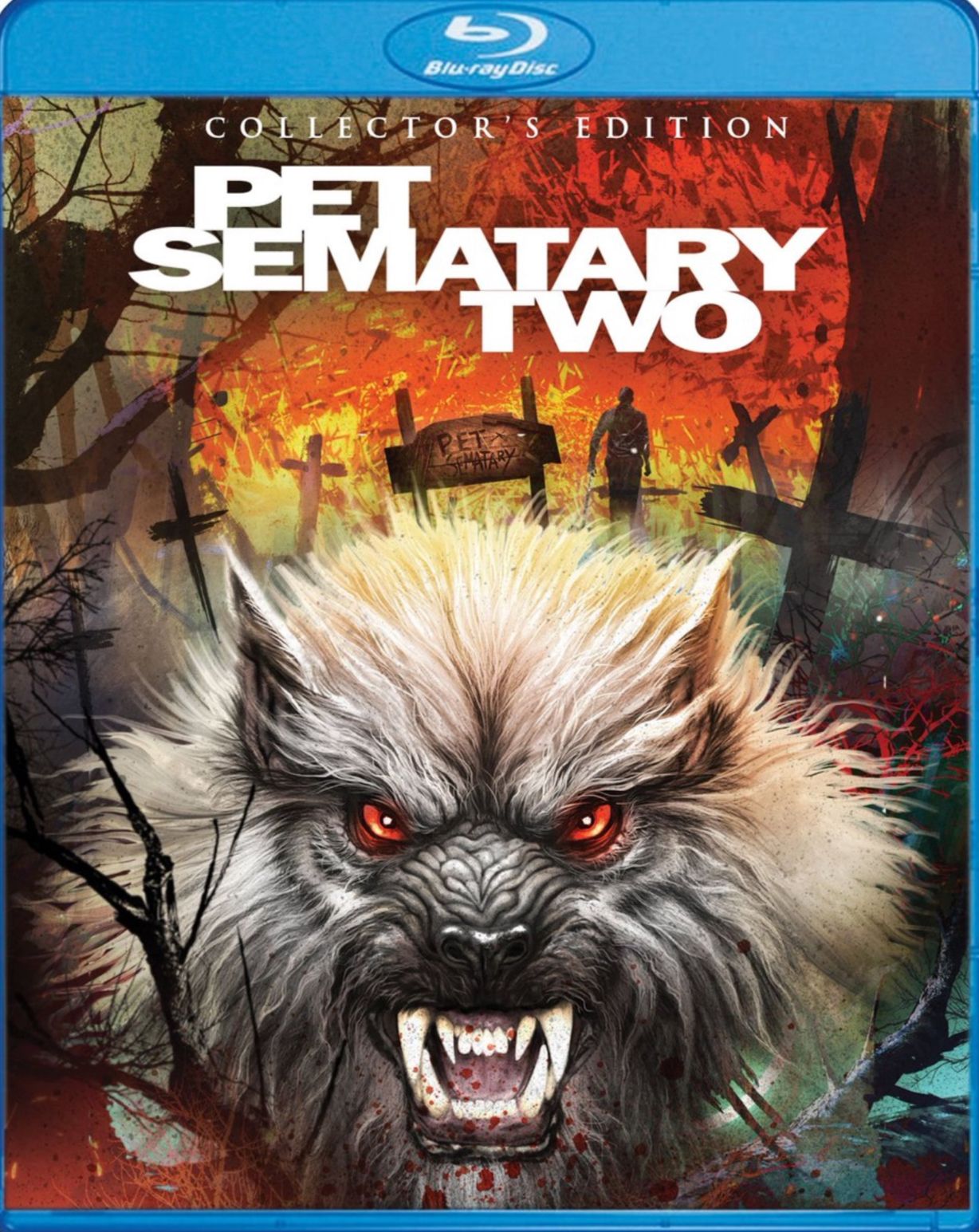 Pet Sematary Two Collector's Edition Blu-ray cover art