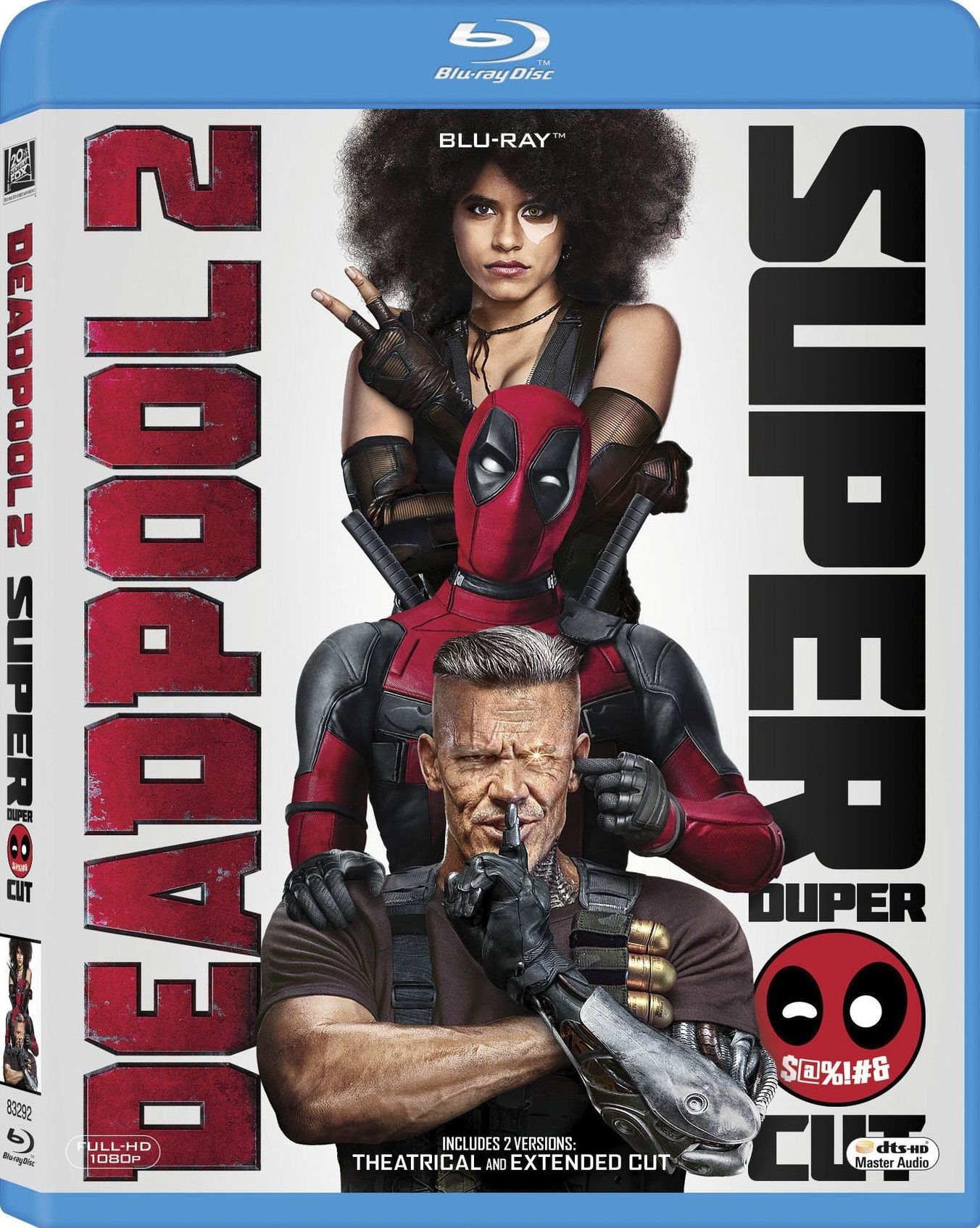 Deadpool 2 Super Duper Cut Blu-ray art