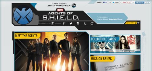 Marvel's Agents of S.H.I.E.L.D. official website