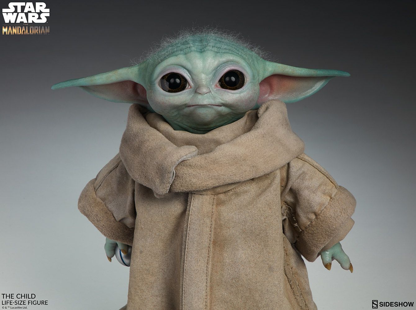 Baby Yoda Life-Size figure Sideshow Collectibles 8