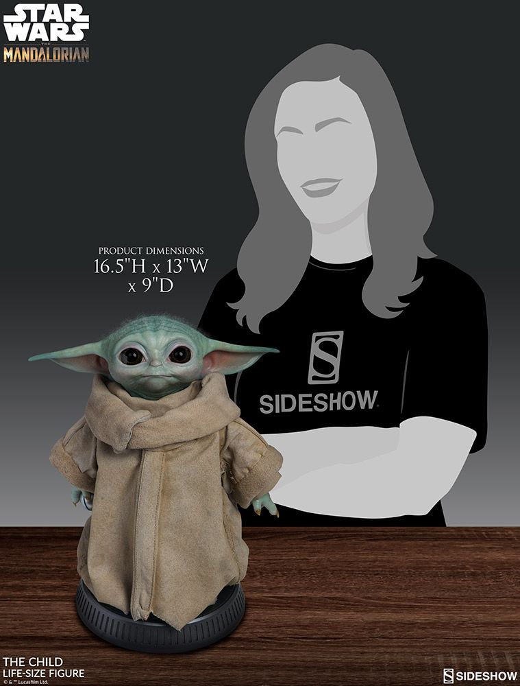 Baby Yoda Life-Size figure Sideshow Collectibles 2