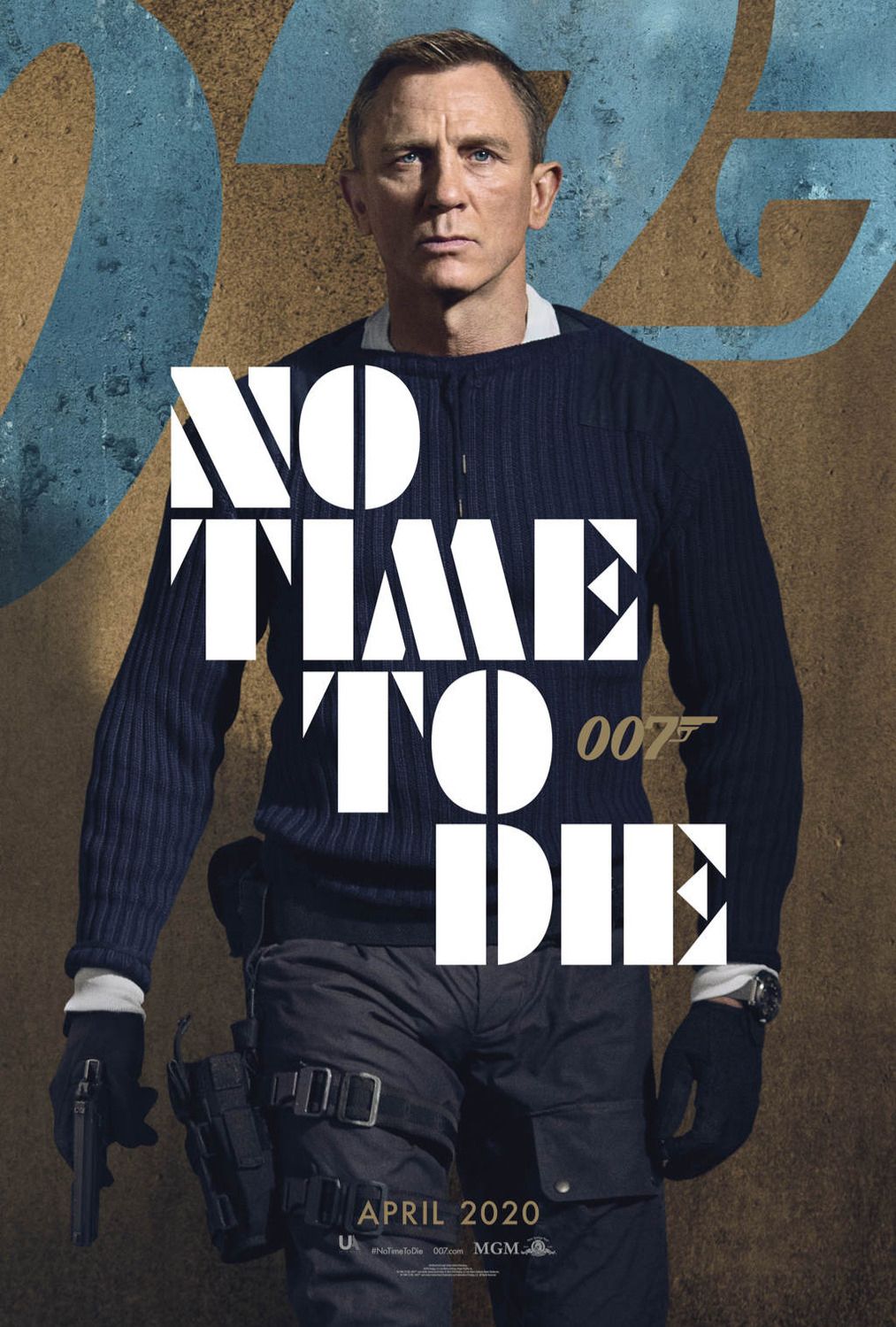 No Time to Die Character Poster Daniel Craig