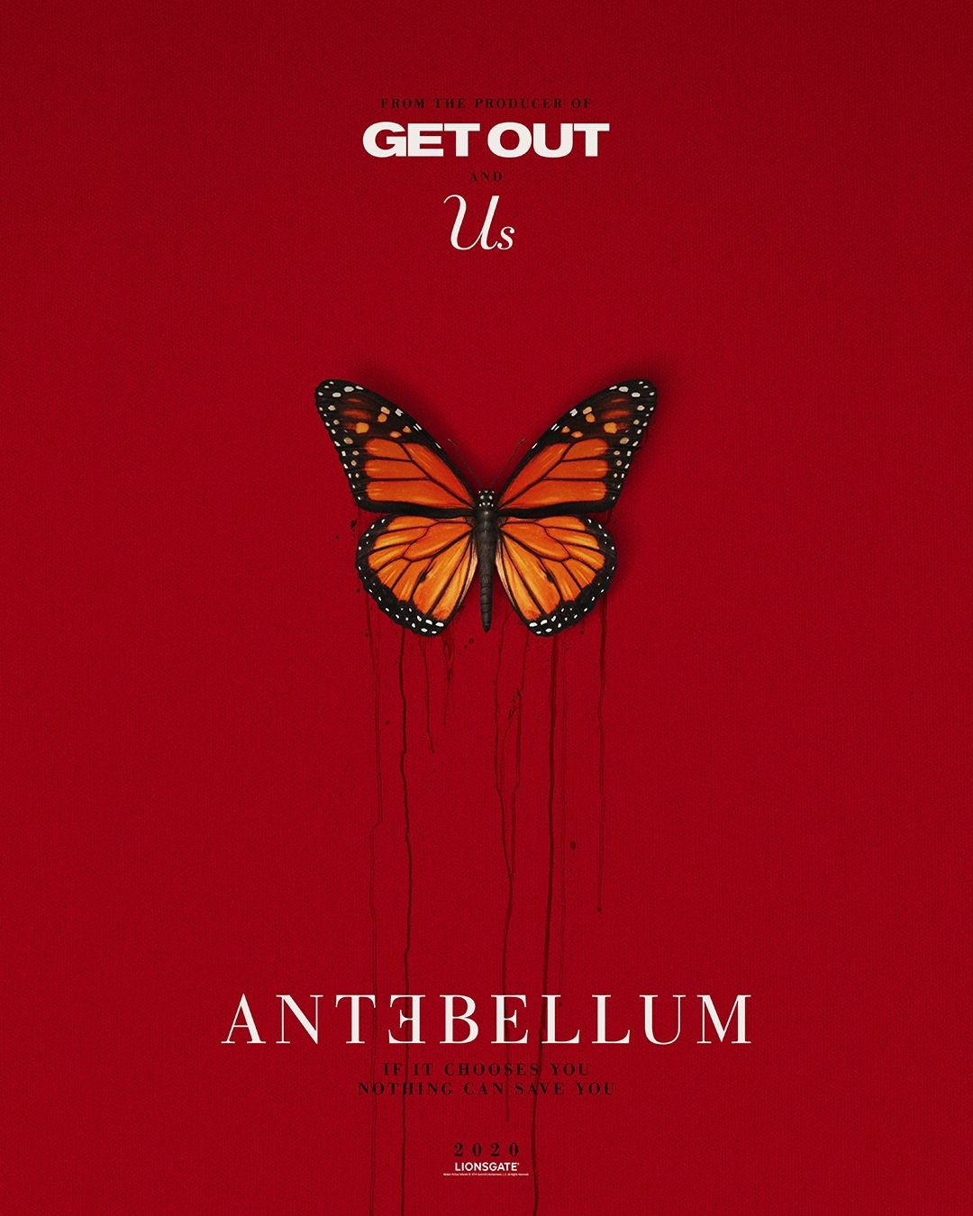Antebellum red poster