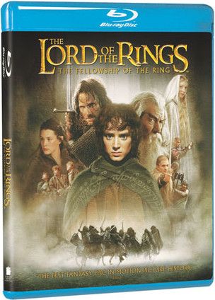 The Lord of the Rings: Fellowship of the Ring Blu-ray artwork