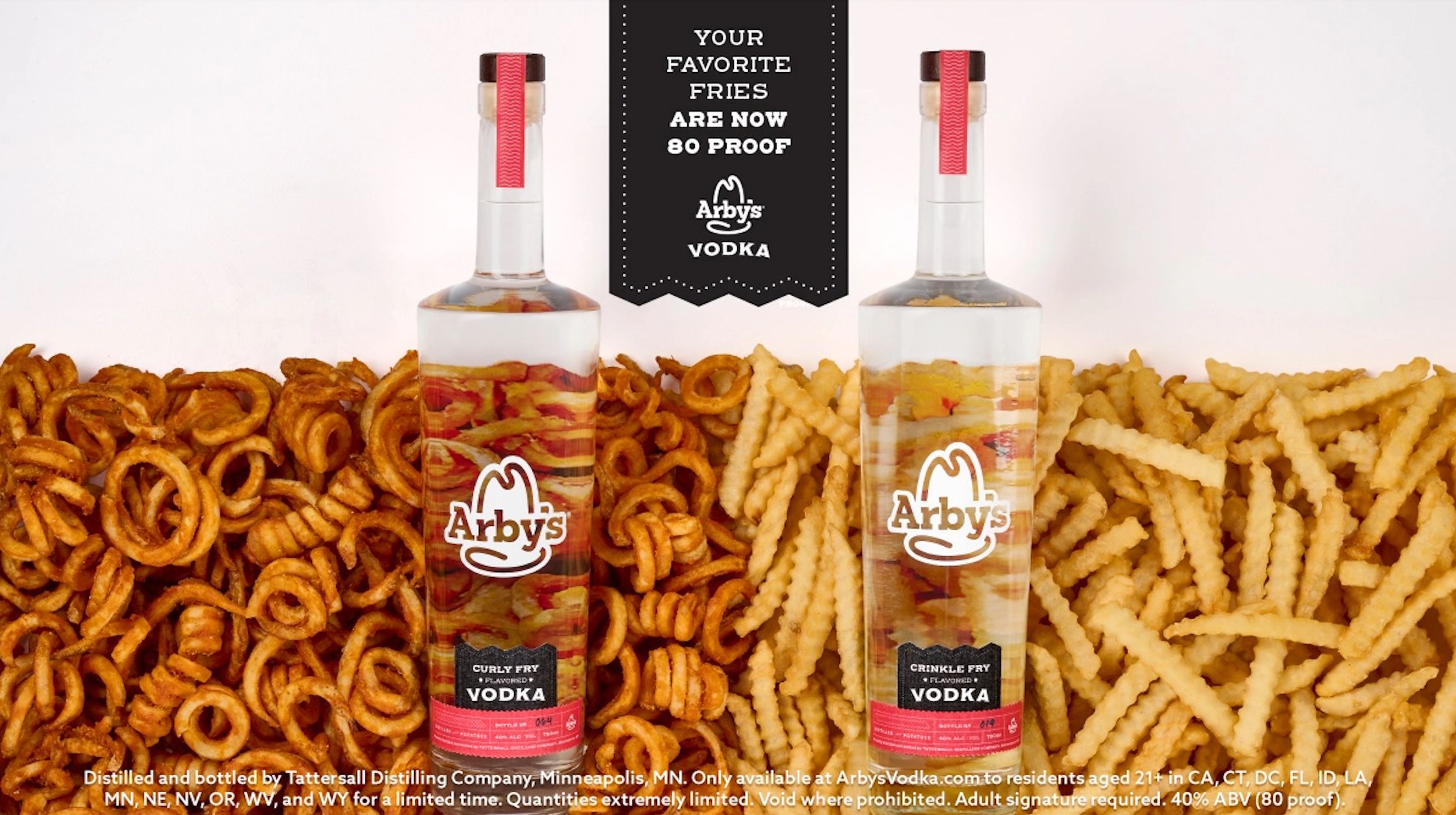 Arbys Is Selling Curly Fry Flavored Vodka For The Holidays