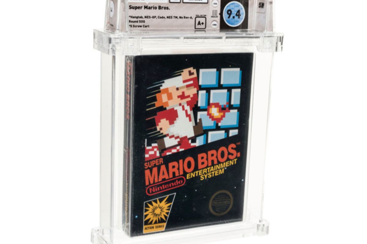 Super Mario Bros NES Cartridge