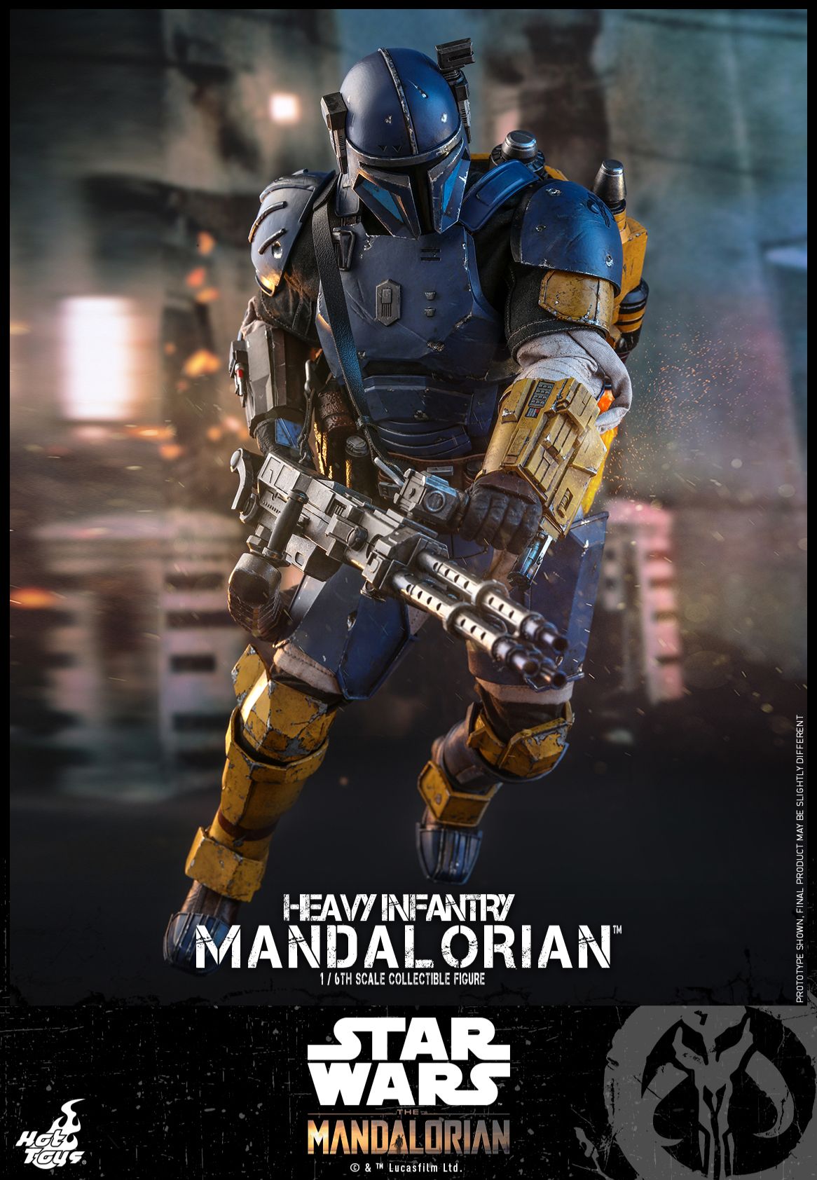The Mandalorian Heavy Infantry Hot Toys #14