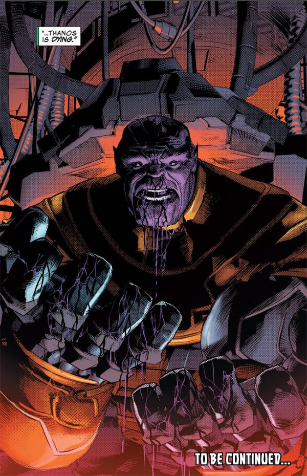 Thanos Comic Book