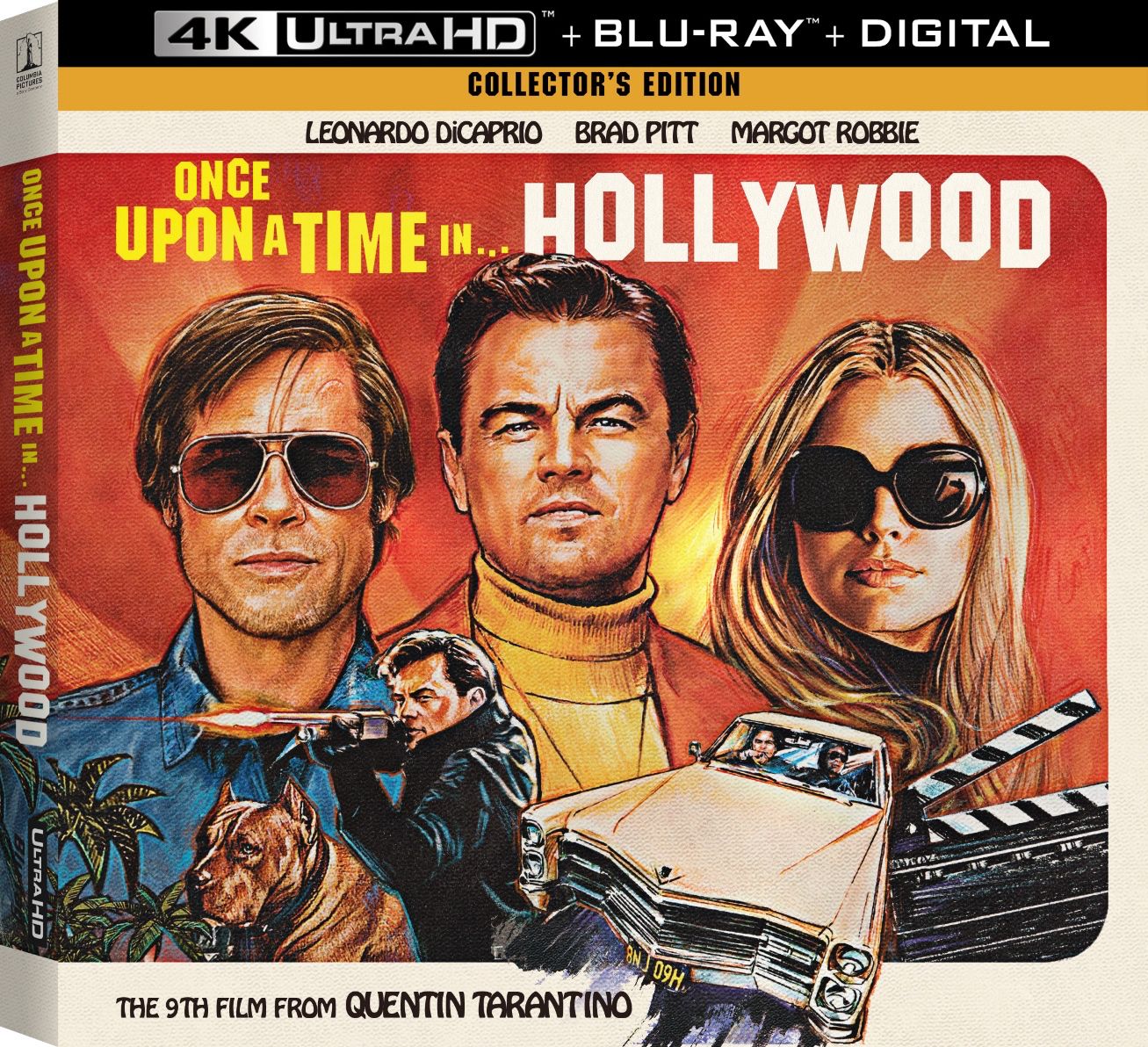 Once Upon a Time in Hollywood 4K Collector's Edition Art #2