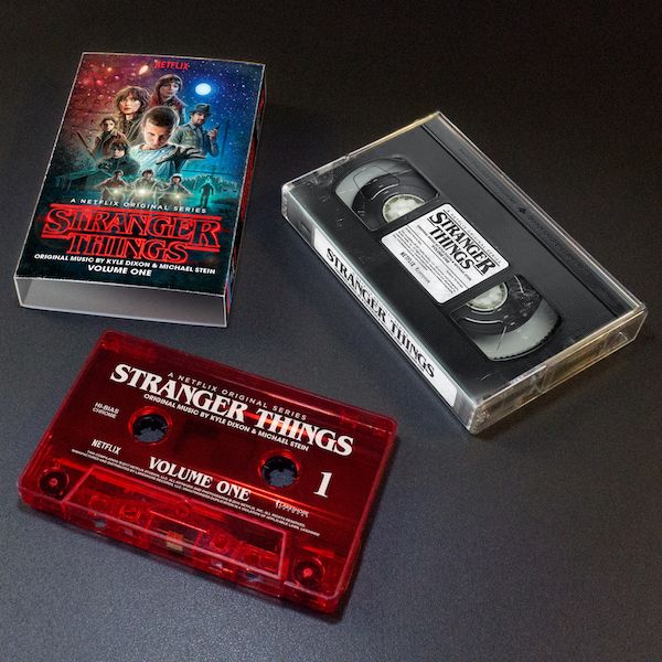 Stranger Things soundtrack cassette tape