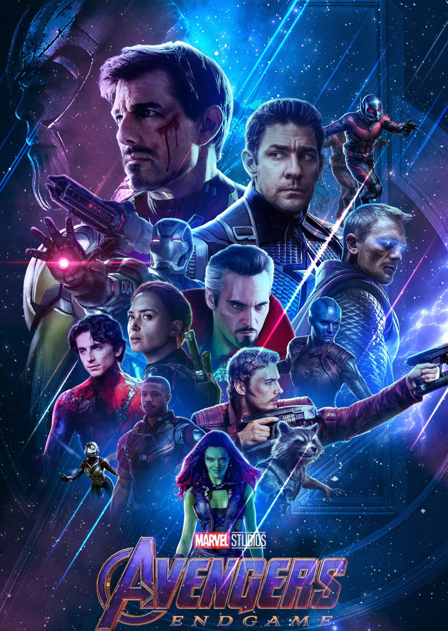 Avengers Endgame Alternate Universe Cast