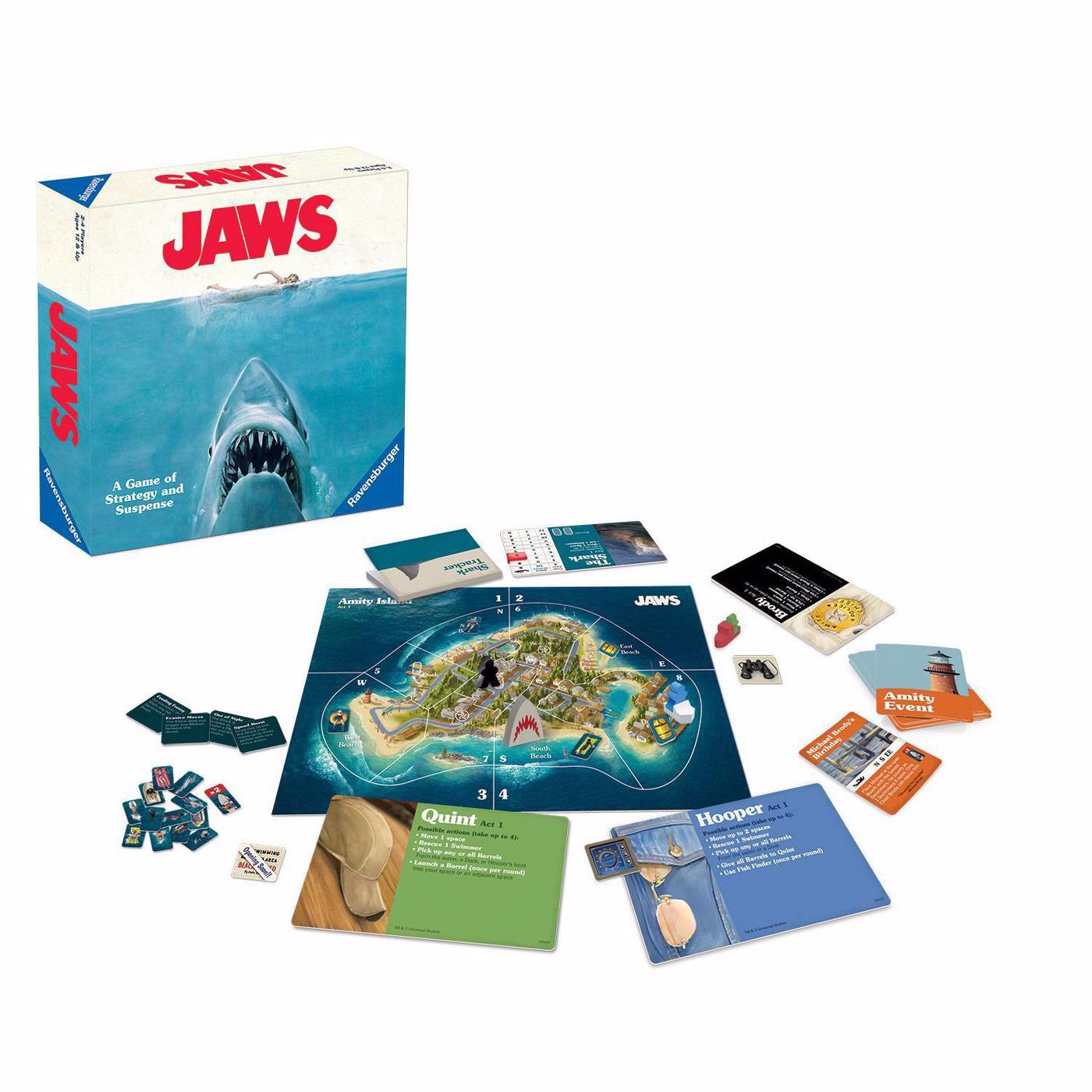 Jaws Board Game Act 1