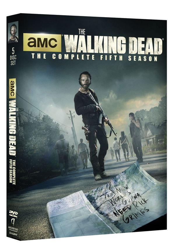 The Walking Dead The Complete Fifth Season DVD Artwork