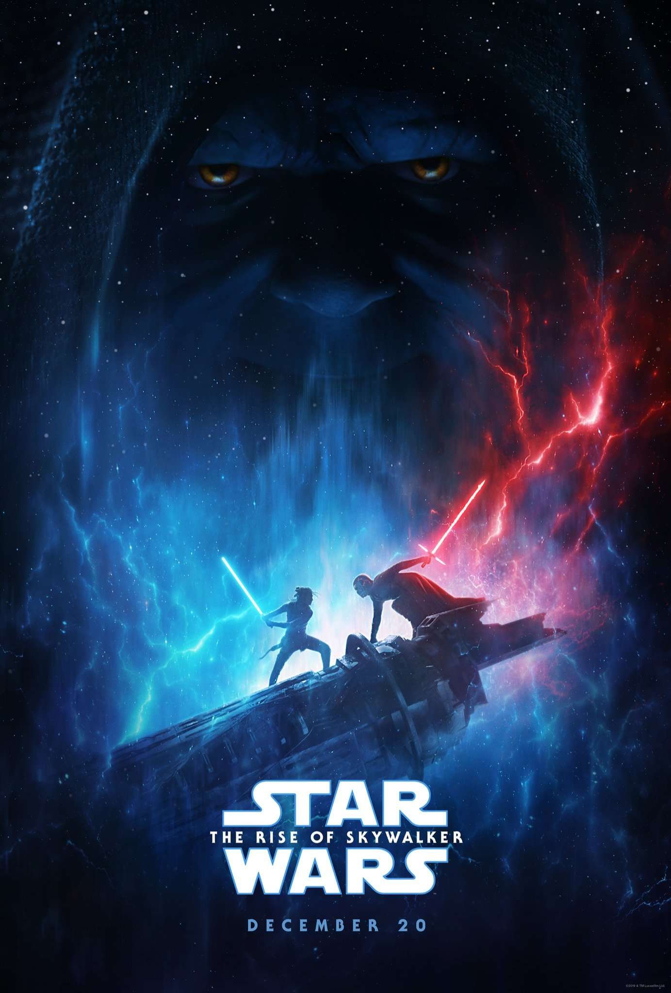 Emperor Palpatine Rise of Skywalker Poster