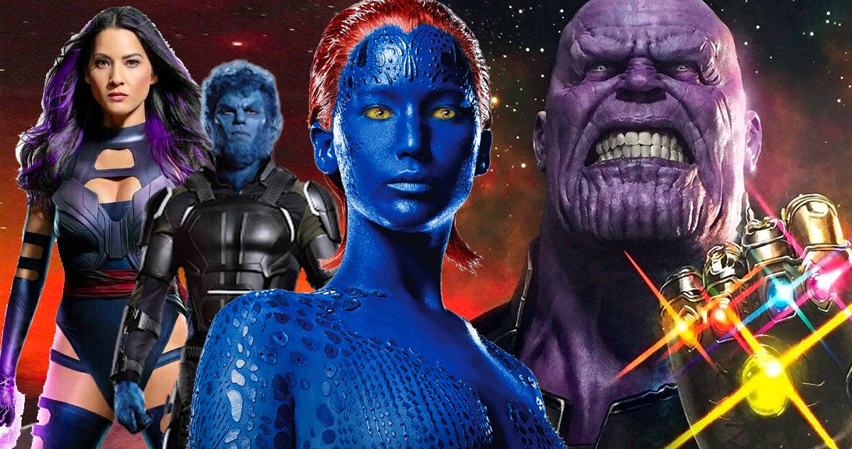 Thanos snap created the mutants in the MCU