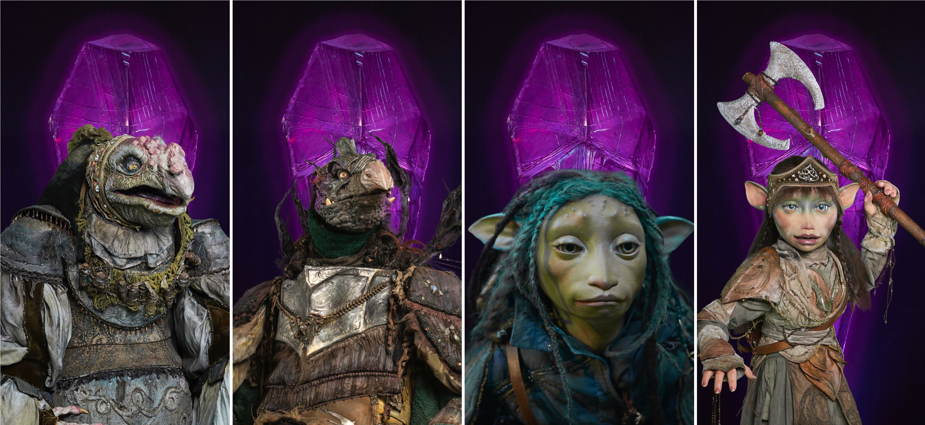 Dark Crystal Age of Resistance character portraits #1