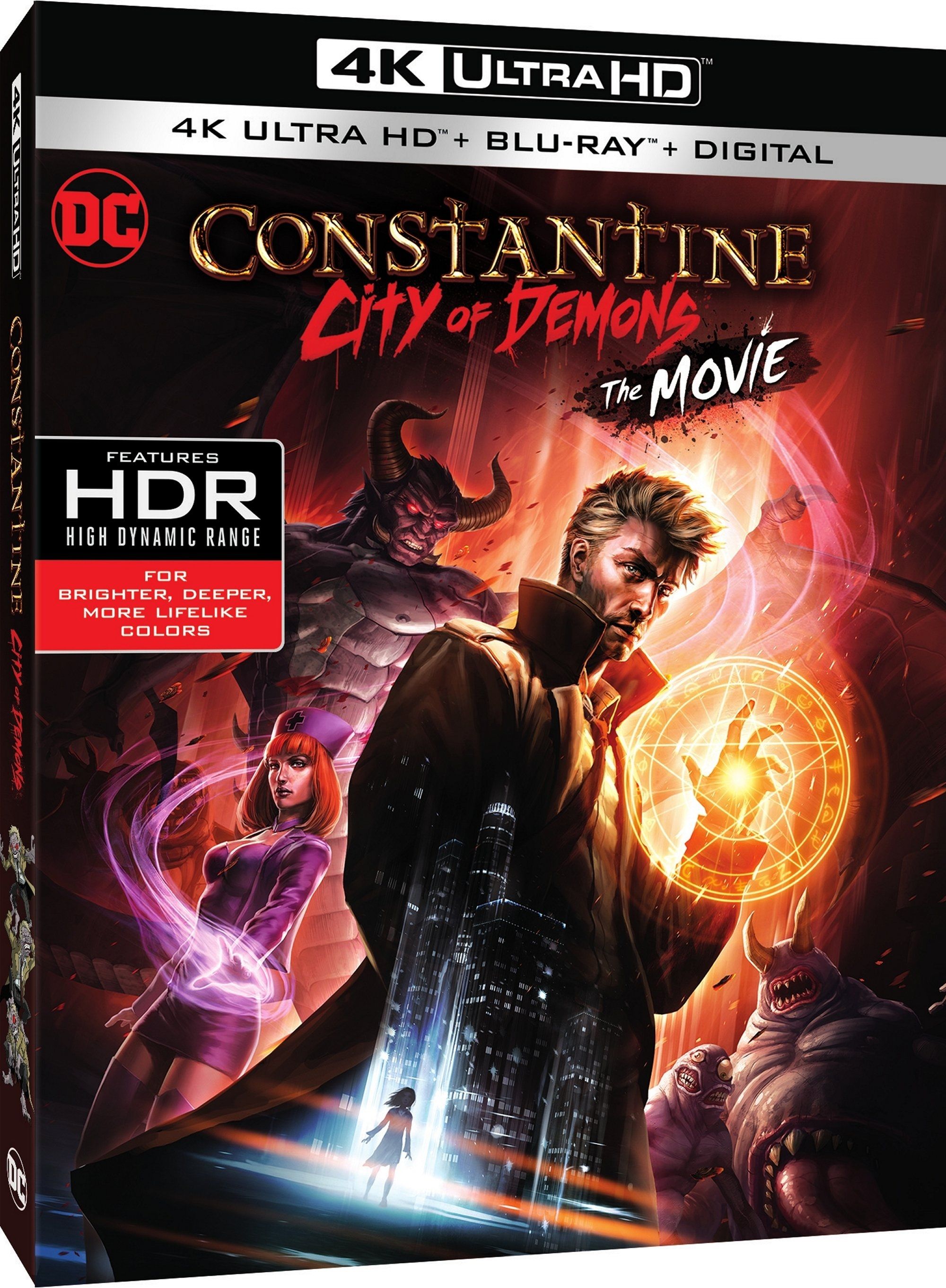 Constantine: City of Demons DVD cover