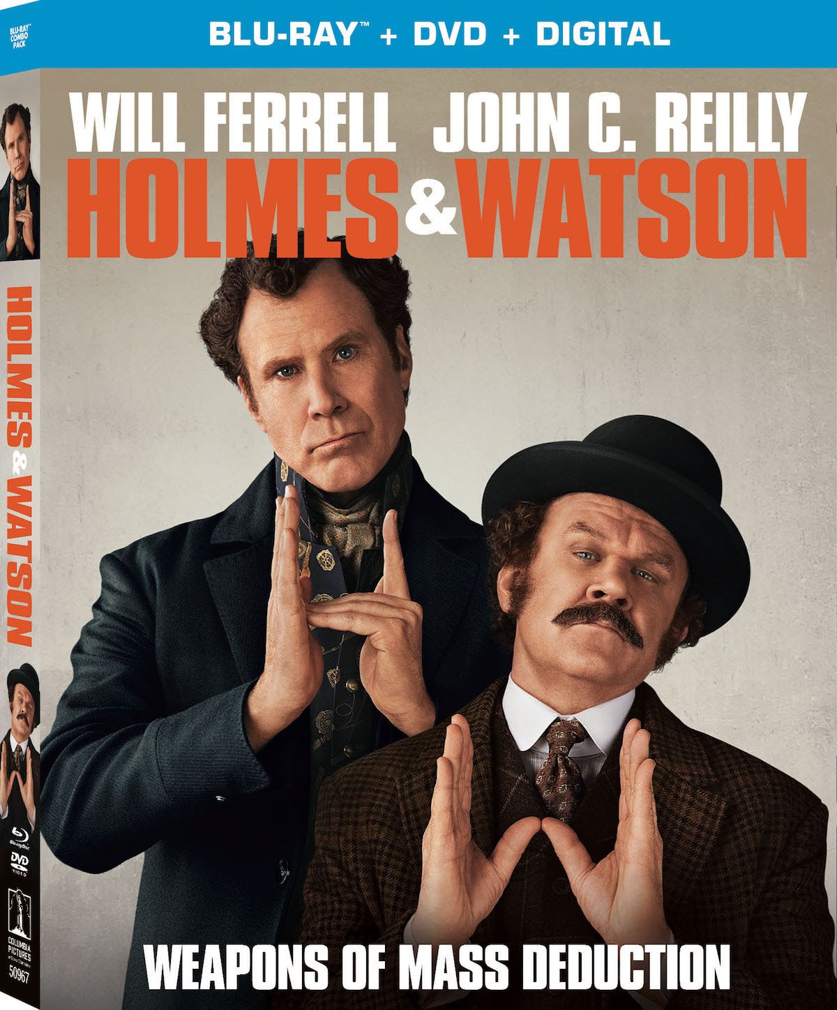 Holmes & Watson Blu-ray DVD cover art
