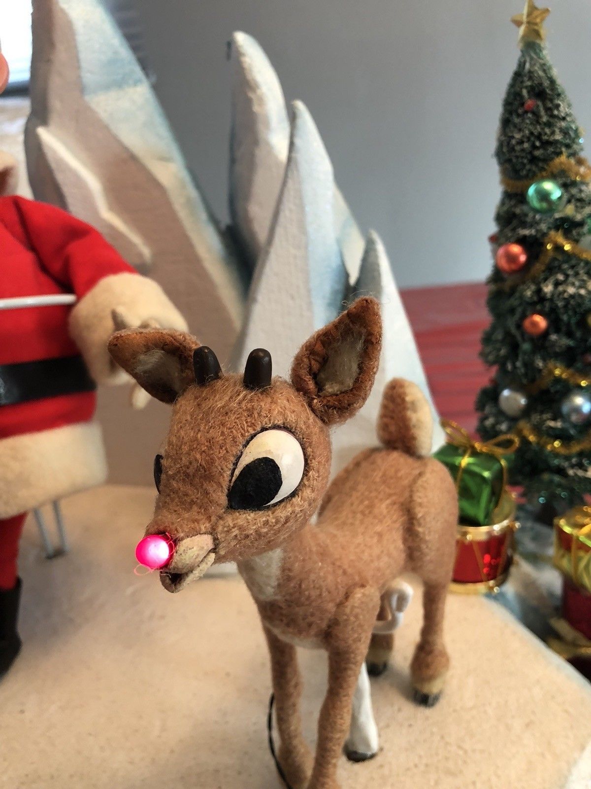 Rudolph the Red-Nosed Reindeer Stop-Motion Puppet #3