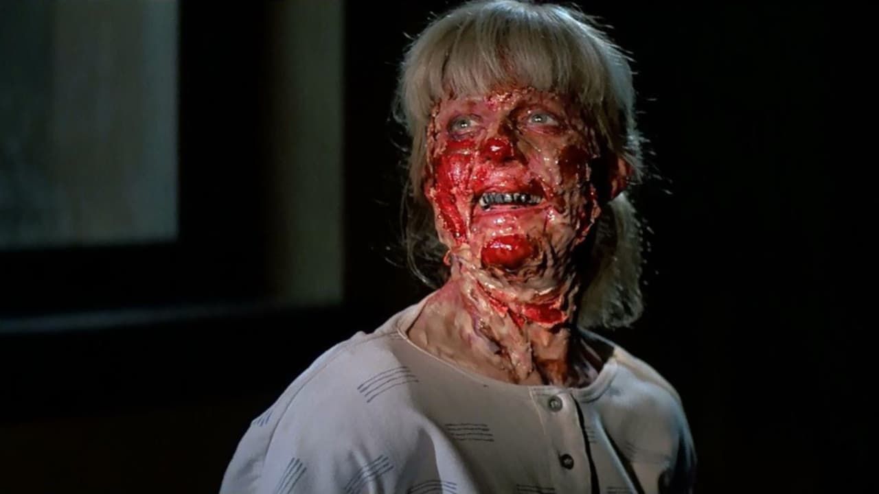 A woman's face melts off in Prince of Darkness