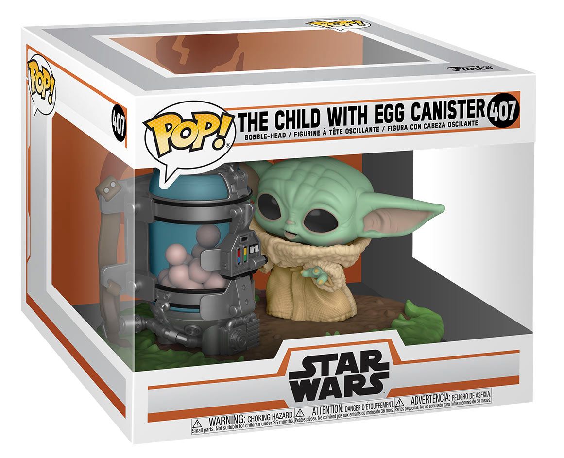 Baby Yoda WIth Egg Canister image #1